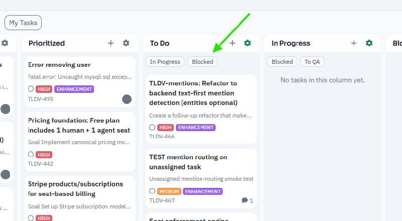 Lifecycle outcome routing settings